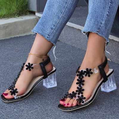 Novie™ Crystal Bloom Sandals