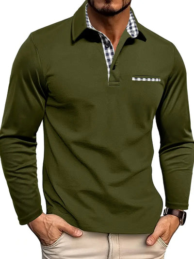 Mike's | Long-Sleeve Polo Shirt