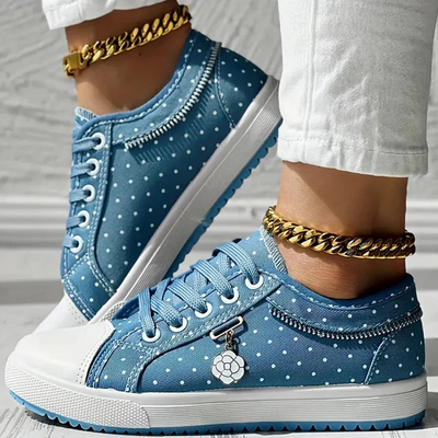 Jesslyn™ Floral Mesh Comfort Sneakers