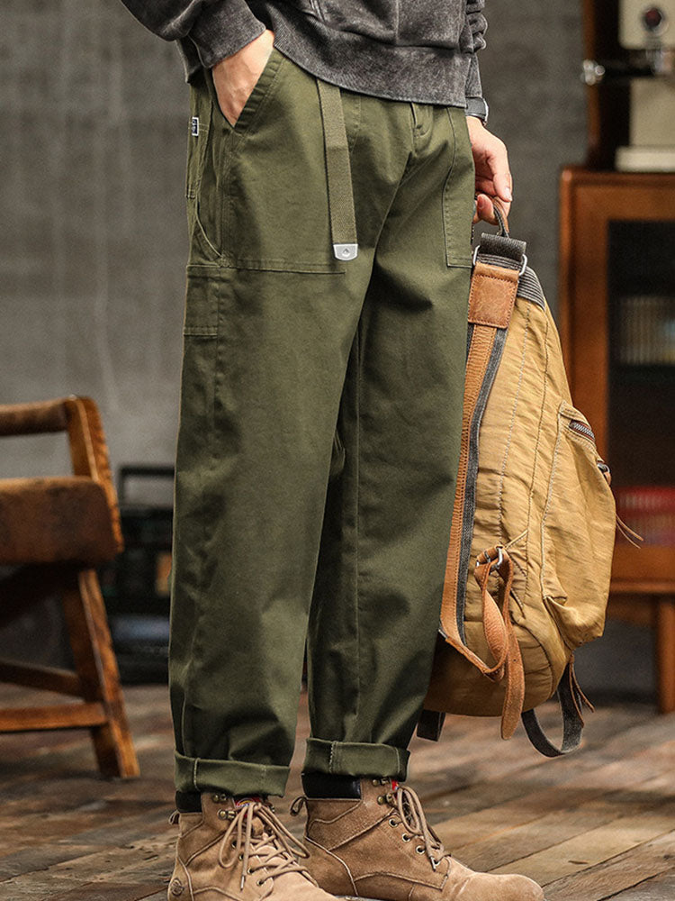 Mike's | Vintage-Style Utility Trousers