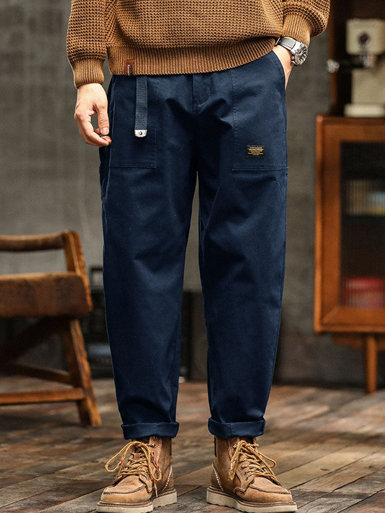 Mike's | Vintage-Style Utility Trousers