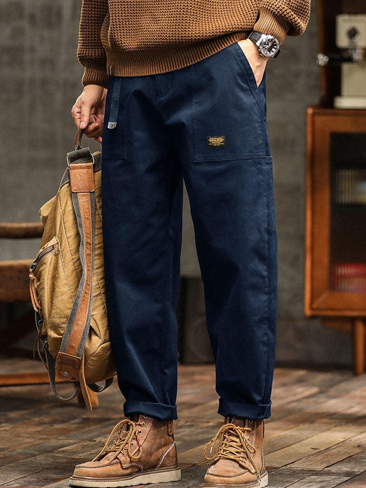 Mike's | Vintage-Style Utility Trousers