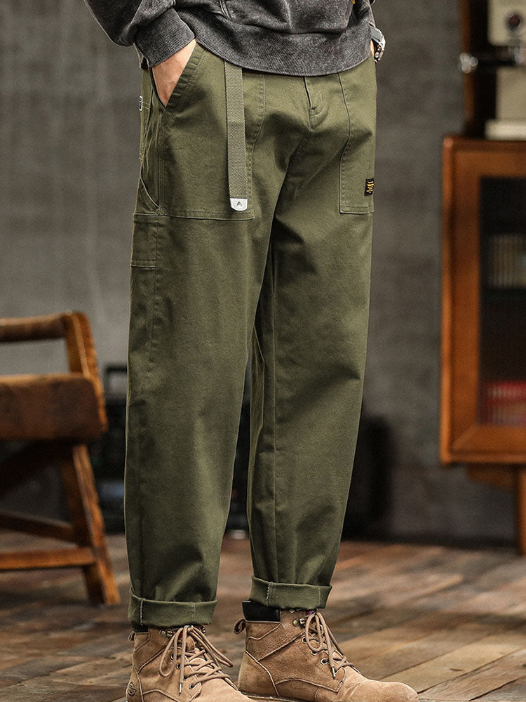 Mike's | Vintage-Style Utility Trousers