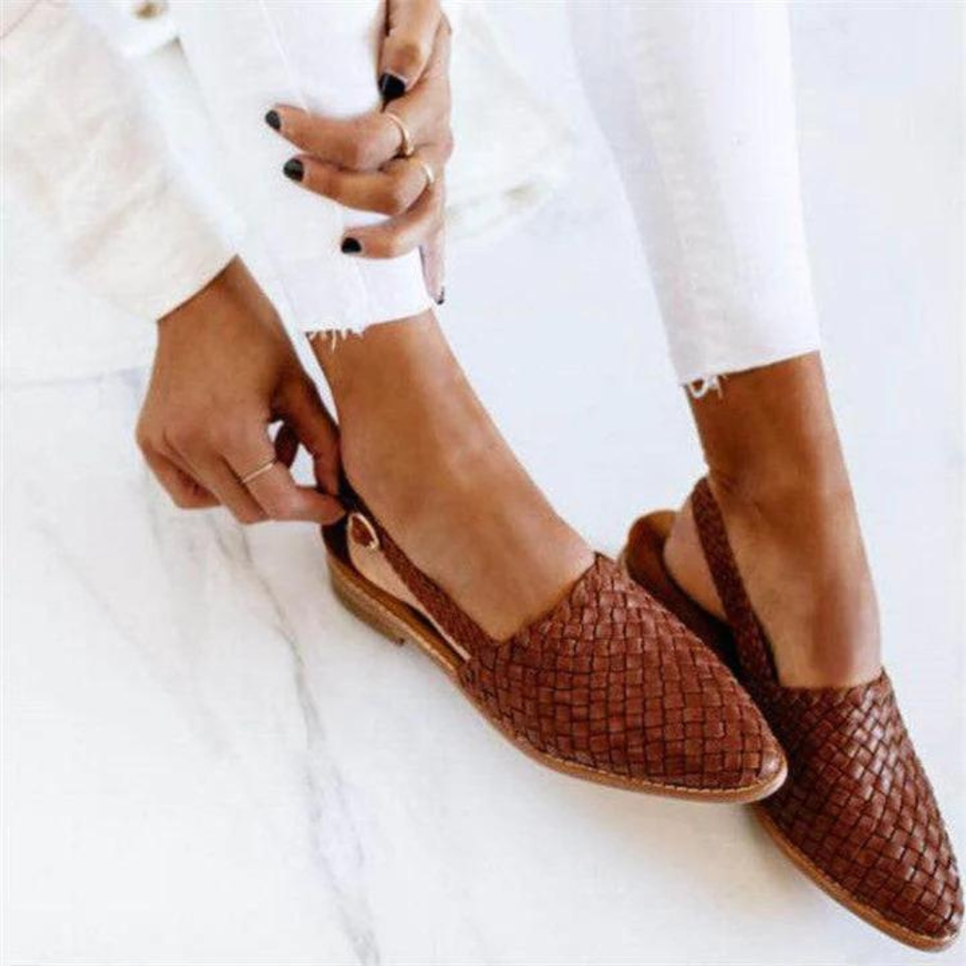 Cassia™ Artisanal Low Sandals