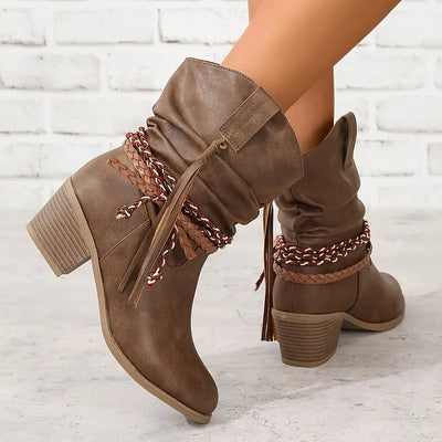 Rania™ Western Cowboy Fashion Boots