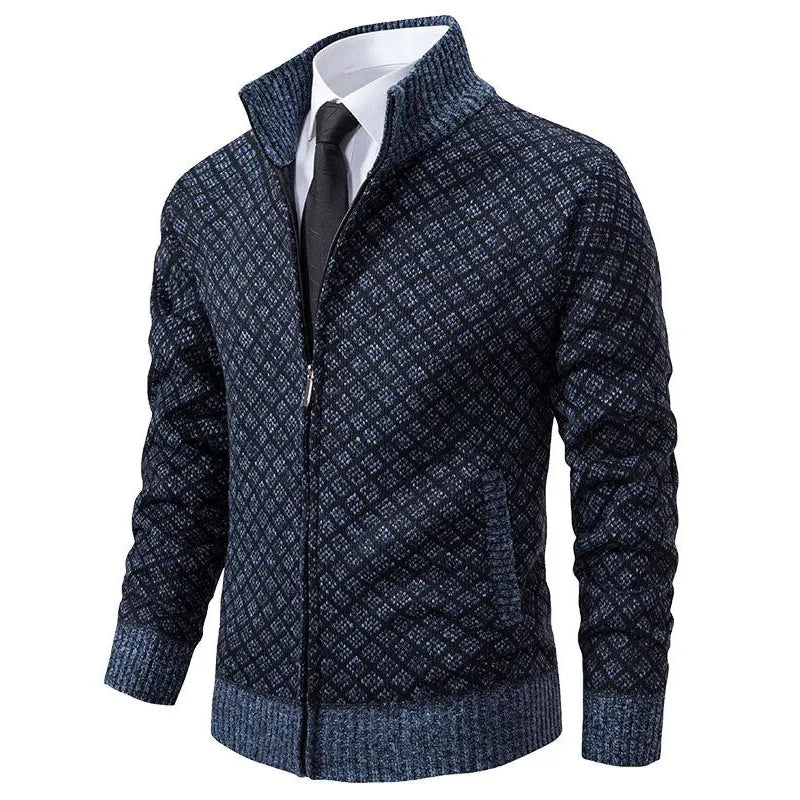Mike's | Modern Gentleman Zip Cardigan