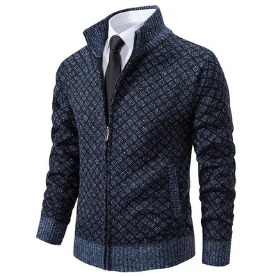 Mike's | Modern Gentleman Zip Cardigan