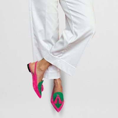 Cara™ | Elegant Comfort Flats with Tassels