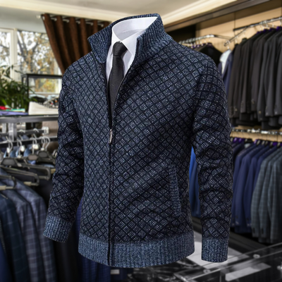 Mike's | Modern Gentleman Zip Cardigan