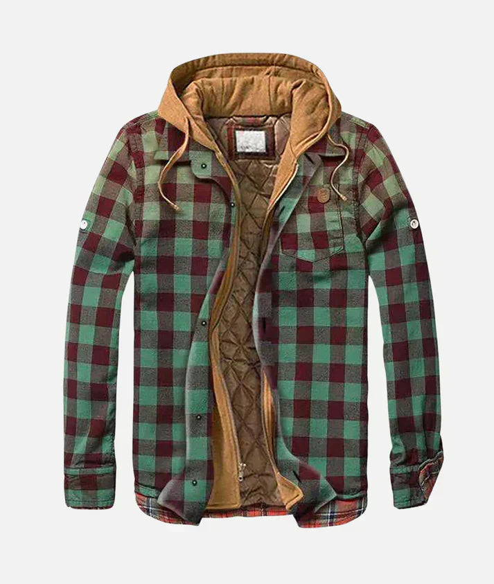 Plaid Patchwork Jacket