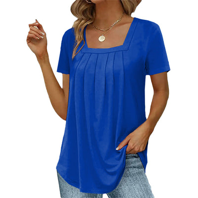 HELEN | LIGHTWEIGHT BLOUSE WITH MODERN NECKLINE