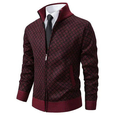 Mike's | Modern Gentleman Zip Cardigan