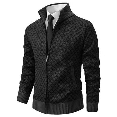 Mike's | Modern Gentleman Zip Cardigan