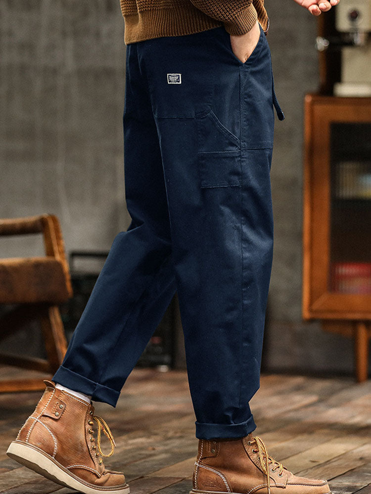 Mike's | Vintage-Style Utility Trousers