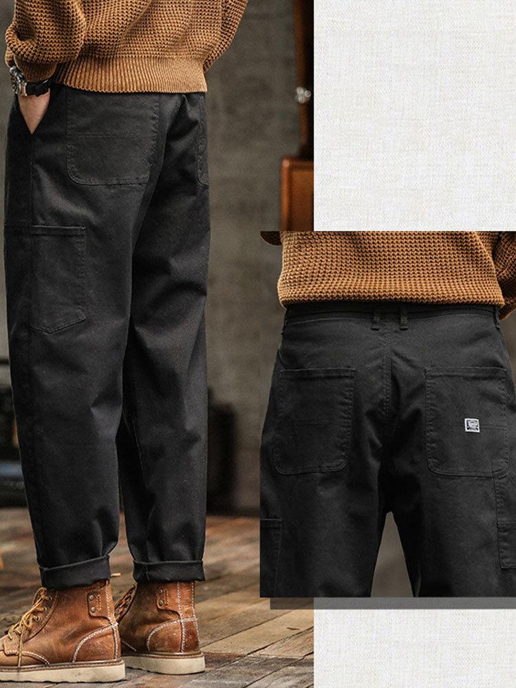 Mike's | Vintage-Style Utility Trousers