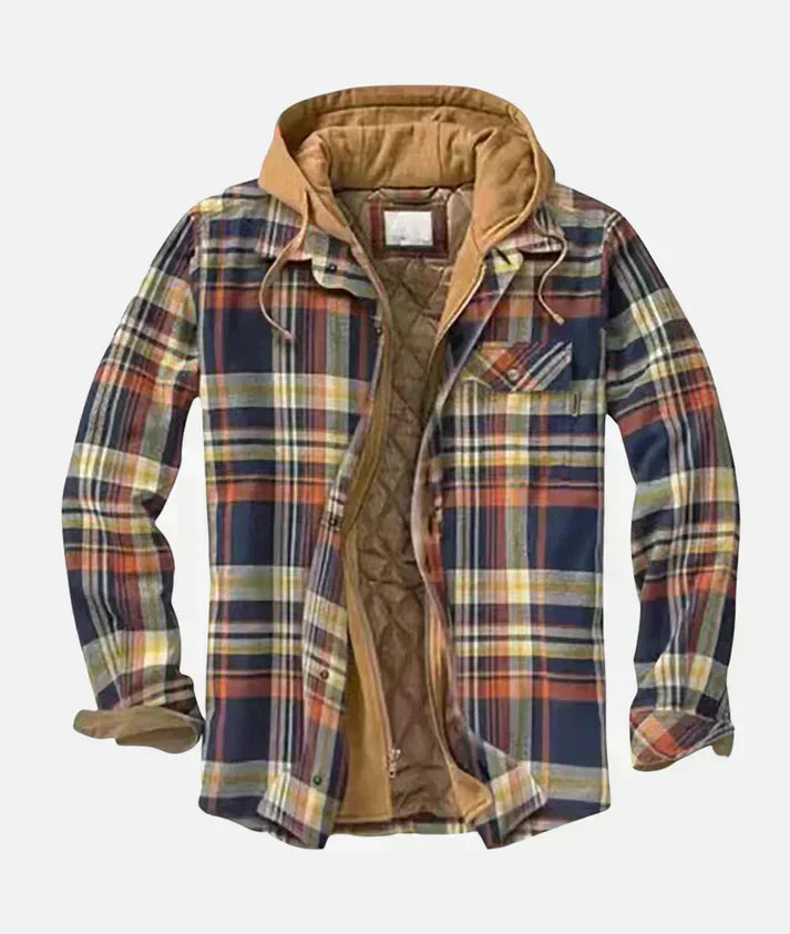 Plaid Patchwork Jacket