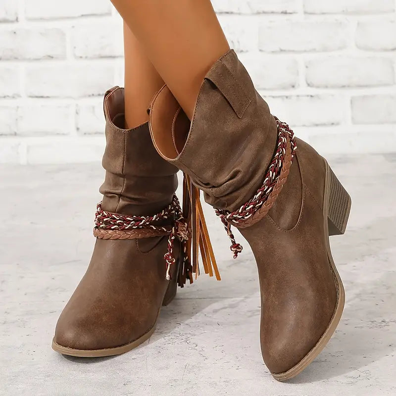 Rania™ Western Cowboy Fashion Boots