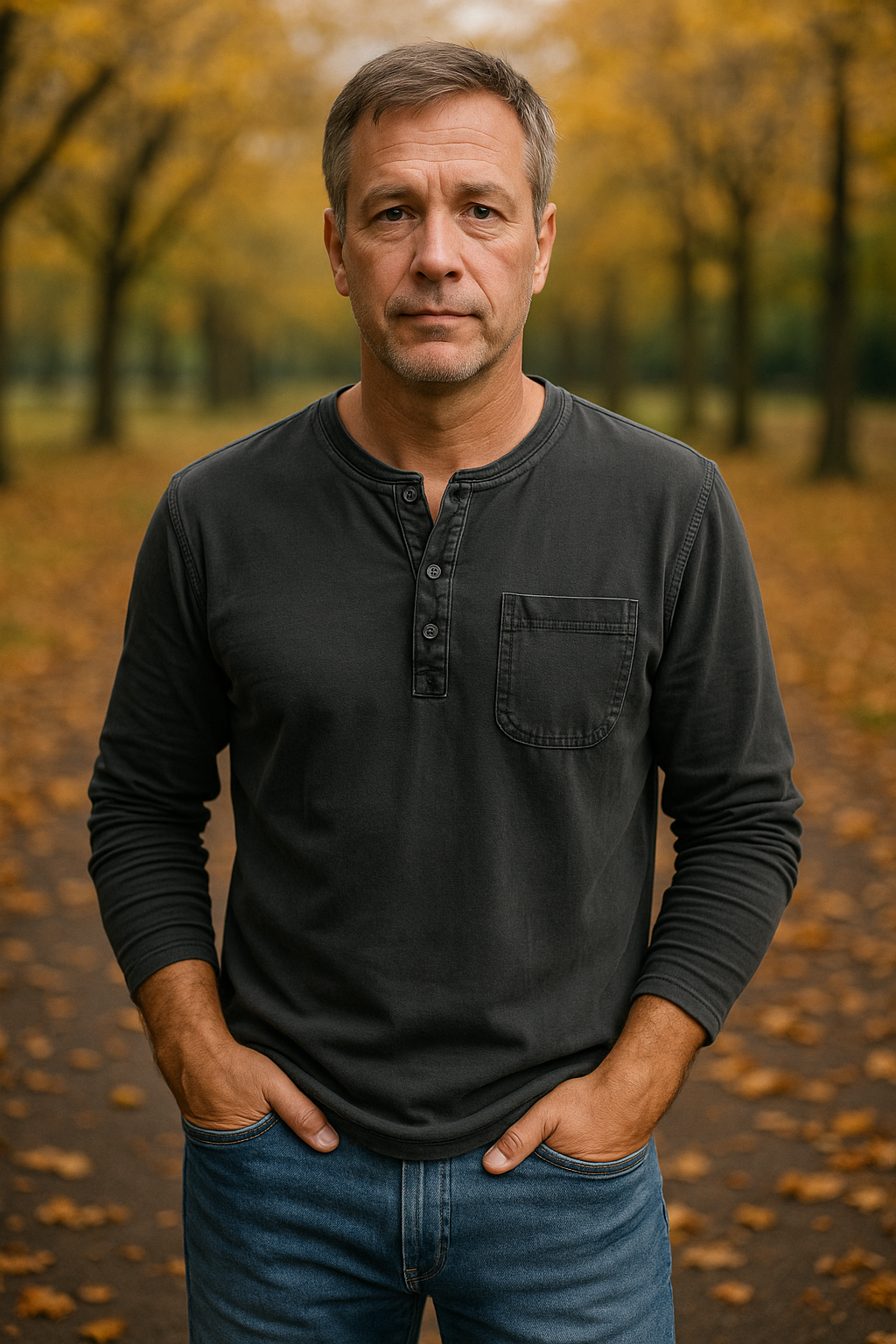 Mike's | Long Sleeve Crew Neck Shirt