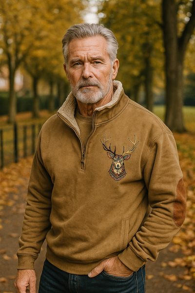 Mike's | Deer Detail Sweater