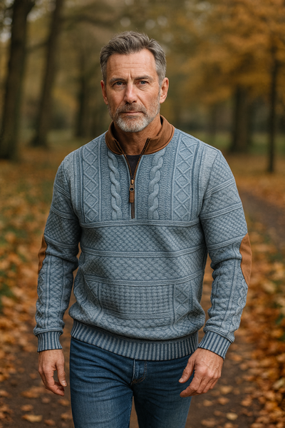 Mike's | Half-Zip Knit