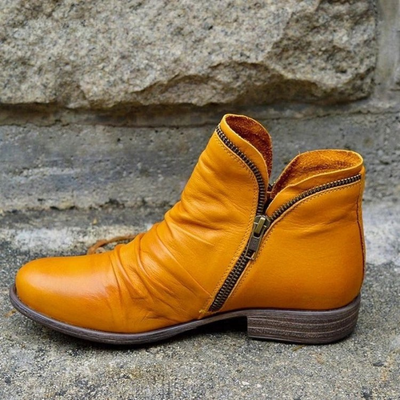 Maren™ | Zip-Up Ankle Boots