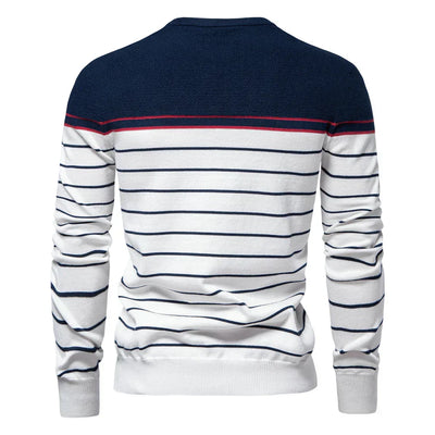 Mike's | Striped Marine Sweater