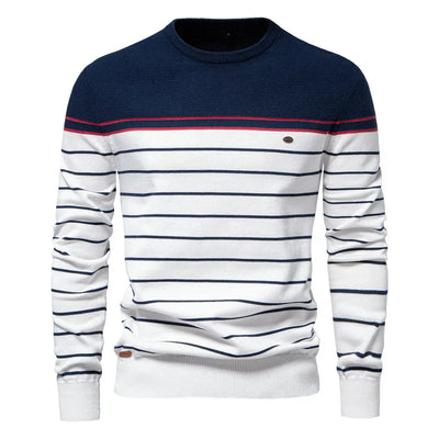 Mike's | Striped Marine Sweater