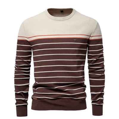 Mike's | Striped Marine Sweater