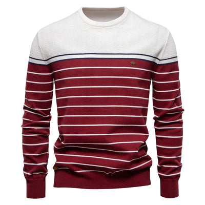 Mike's | Striped Marine Sweater
