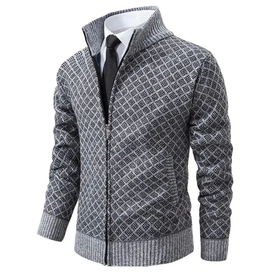 Mike's | Modern Gentleman Zip Cardigan