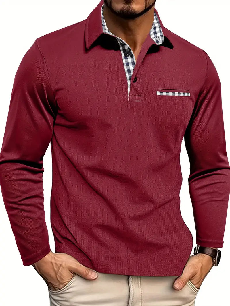 Mike's | Long-Sleeve Polo Shirt