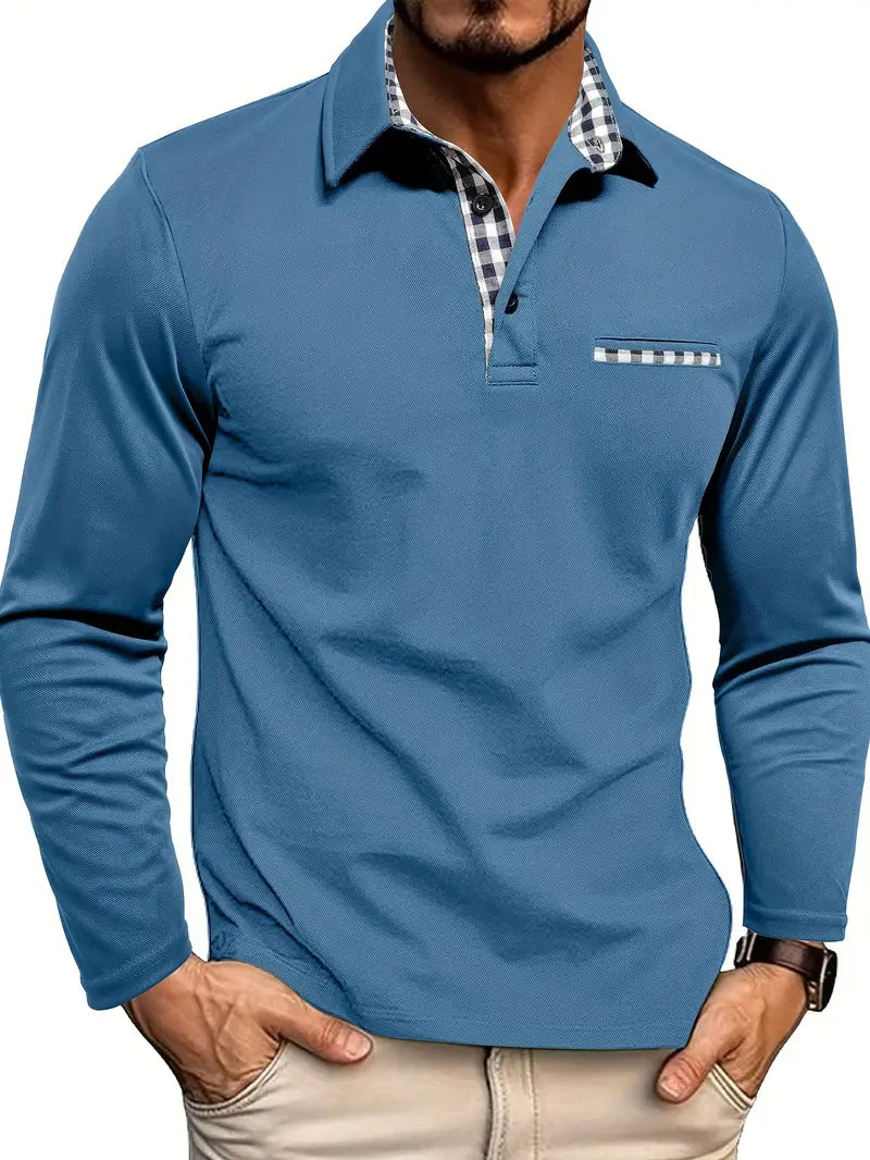Mike's | Long-Sleeve Polo Shirt