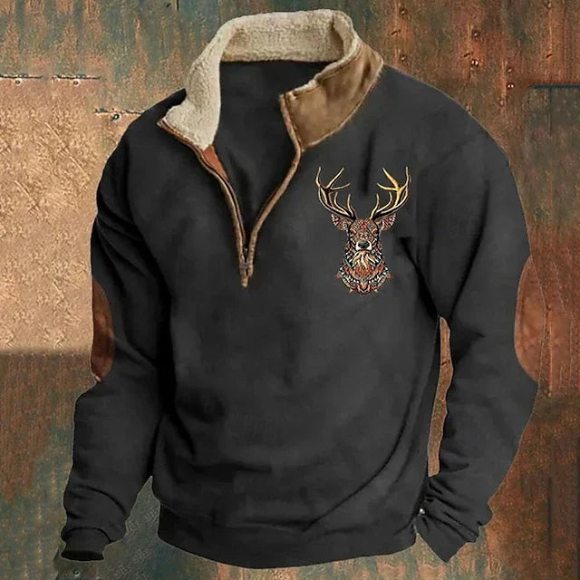 Mike's | Deer Detail Sweater